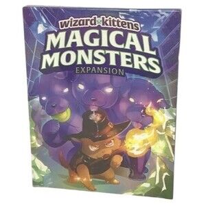 Magical Monsters Expansion Wizard Kittens Card Game Sealed NEW